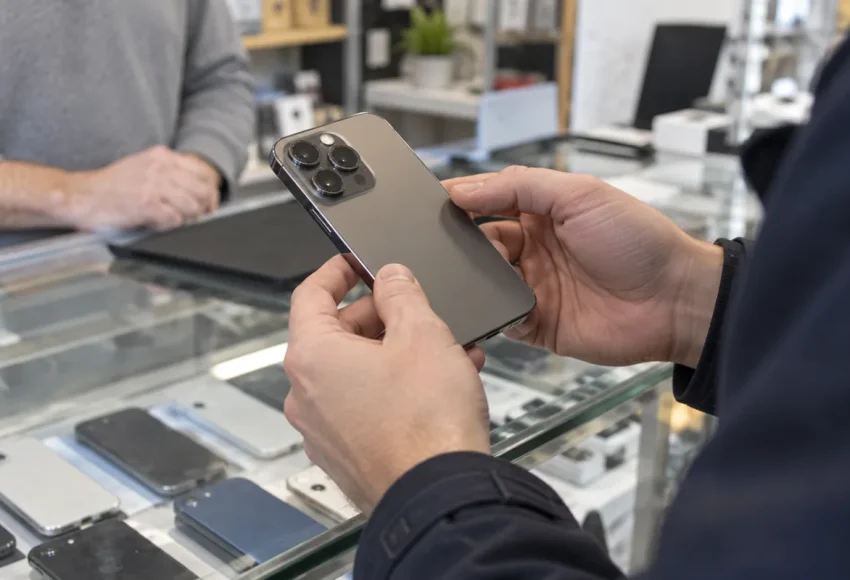Oględziny smartfona z trzema aparatami
